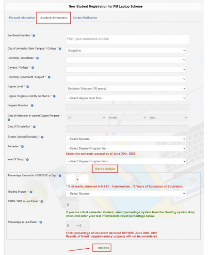Academic Information