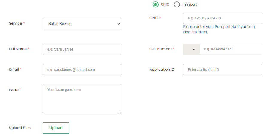 To register a complaint